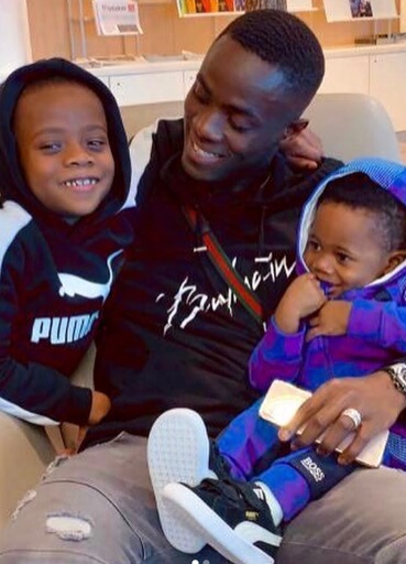 Vanessa Troupah's husband, Eric Bailly and their sons. 